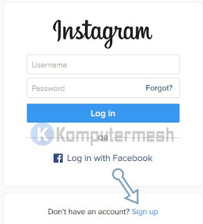 Cara Membuat Akun Instagram Baru di blackberry