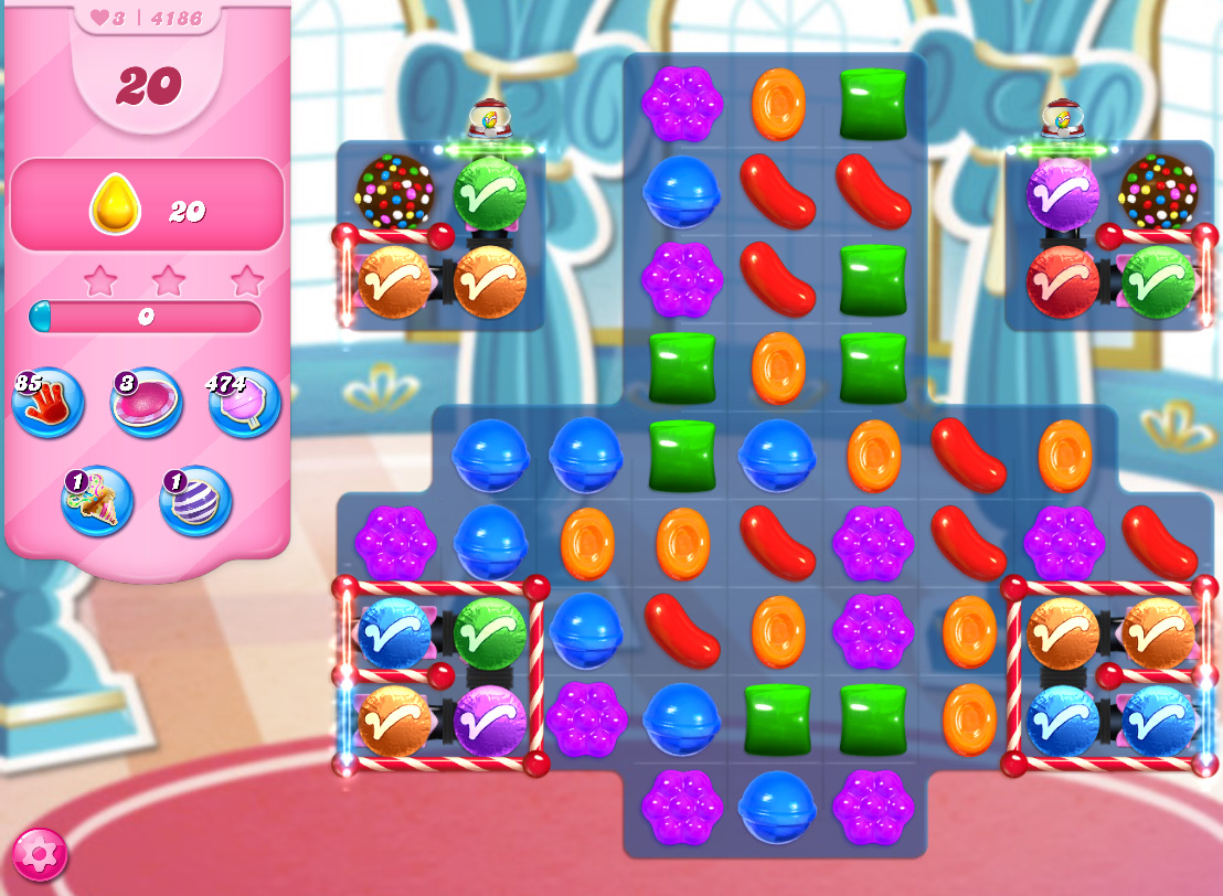 Candy Crush Saga level 4186