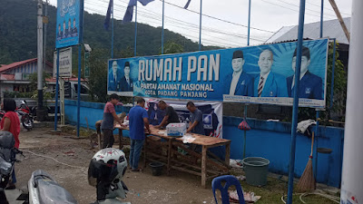 Kegiatan Kurban di DPD PAN Padang Panjang, Anggota DPR-RI Athari Gauti Ardi Bantu Satu Ekor Sapi 