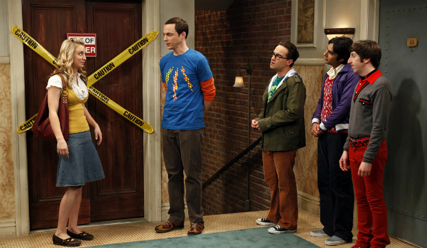 The Big Bang Theory elevator scenes