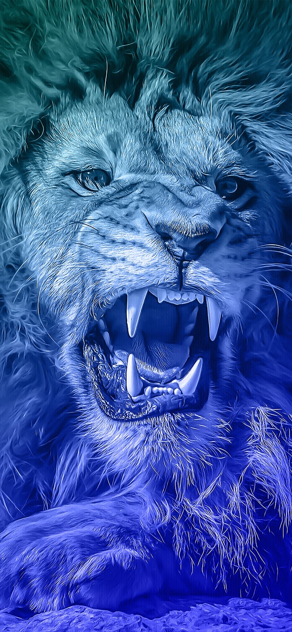 Blue Lion Wallpapers  Top Free Blue Lion Backgrounds  WallpaperAccess