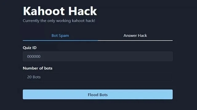 Cheat Kahoot