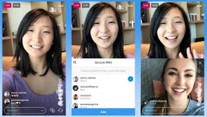 Instagram Users Can Live Streaming Together with Other Users