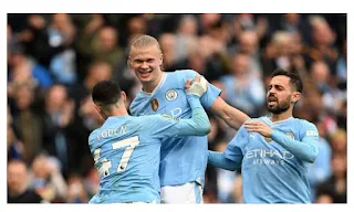 EPL: Manchester City beat Wolves 5-1 at the Etihad Stadium, maintain pace to clinch title