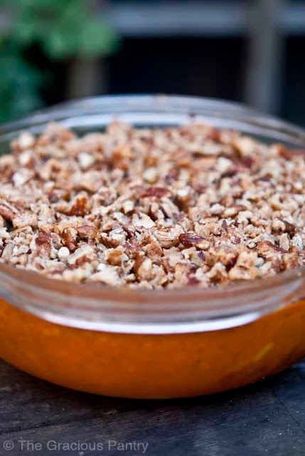 Clean Eating Sweet Potato Casserole