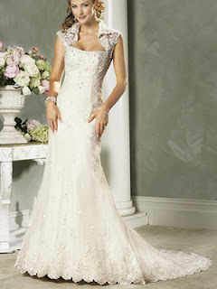 Formal Wed Dress With Lace