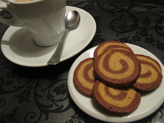 cookies de moka y chocolate