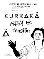 Concierto de Kurrakä, Violeta Vil y Tensión en El Juglar