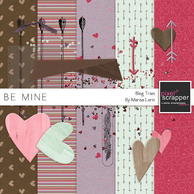 Free Digital Design Elements Kit: Embellishments, Arrows, Hearts,  Papers and Glitter