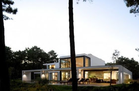 awesome house building, Beach House, lake house