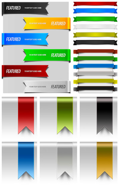 Awesome Ribbons & Banners For Web Designers