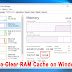 How To Clear RAM Cache - Using RamMap Application