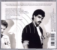 CD Case (back cover): Voices / Daryl Hall & John Oates