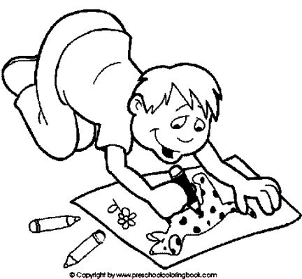 Sunday School Coloring Pages on Back School Coloring Pages