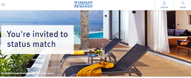 溫德姆獎賞會籍匹配和快速升級活動Wyndham Rewards Status Match& Fast Track