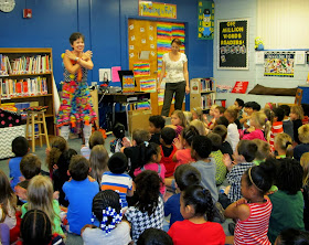 Author-Illustrator School Visit: Debbie Clement goes to "Primary Graffiti" 