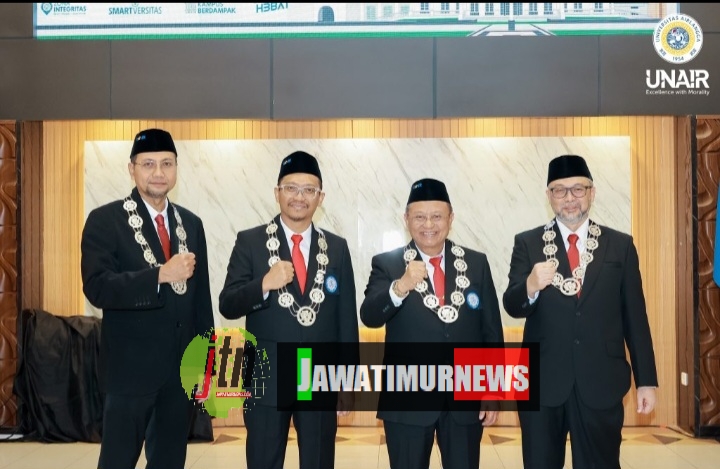 Dr.Ardianto,S.E,Ak,M.Si Mengemban Amanah JabatanWakil Rektor Bidang Sumber Daya UNAIR Periode 2025 - 2030