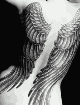 Design angel tattoo art