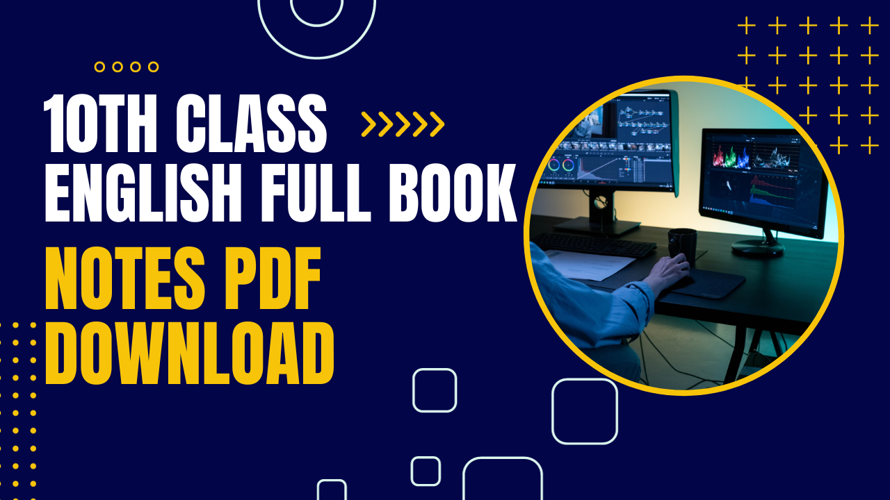 10th class english Notes | 10th class english key book pdf