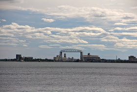 Duluth Harbor from Lake Superior
