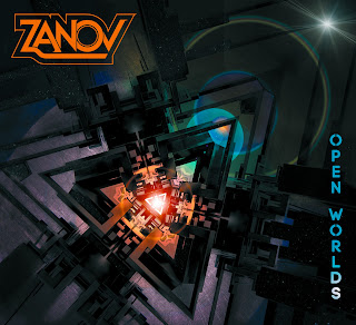 Portada del quinto álbum del músico electrónico francés Zanov titulado Open Worlds (2016).