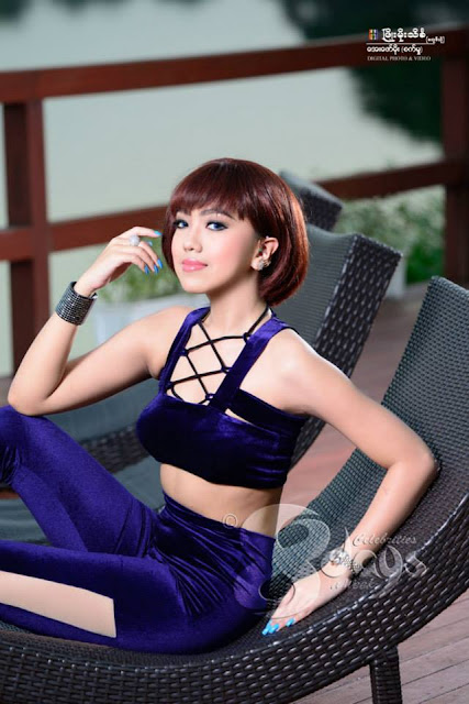 myanmar attractive model