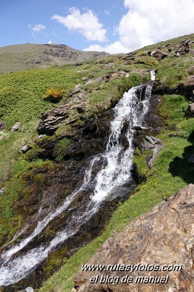 Pico Veleta por los Tajos - Lagunillo Misterioso - Chorreras del Molinillo