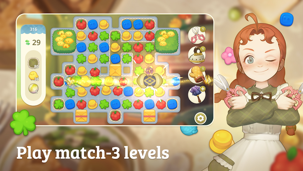 Oh My Anne Mobile Game - Play Match-3 Levels