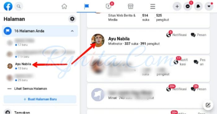 cara memengganti username facebook