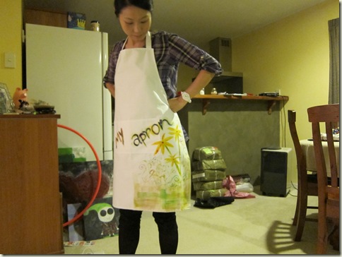 my apron