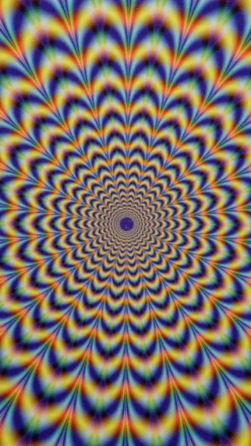 Optical illusion, Psychedelic, Colorful