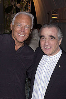 GIORGIO ARMANI & MARTIN SCORCESE foto