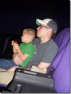Owen's 1st Trip to Movies 022