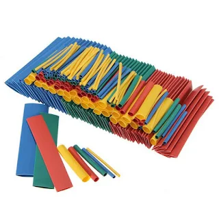 Heat Shrink Tube 260pcs 2:1 Polyolefin H-type Sleeving Wrap Wire 4 Color 8 Sizes hown-store