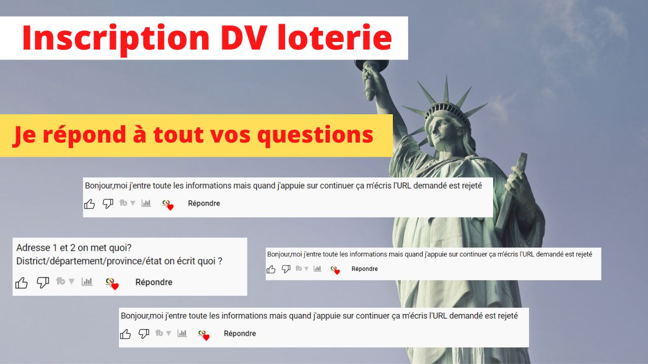 Inscription loterie Américaine 2023/2024 - FAQ