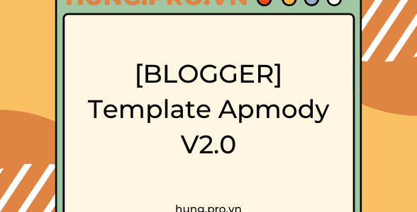 [BLOGGER] Template Apmody V2.0