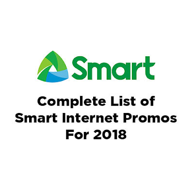 Complete List of Smart Internet Promos For 2018