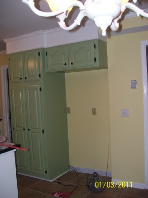 Kitchens Painted Green