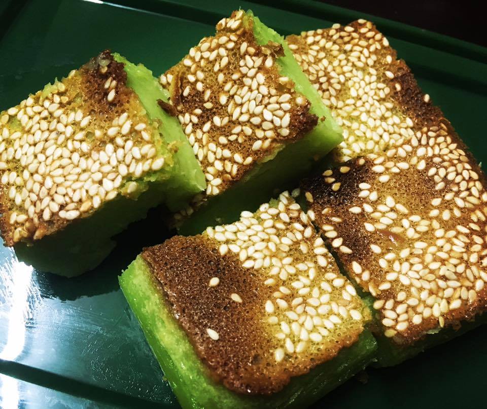 Kuih Bakar Pandan Simple  Koleksi Resepi Emak