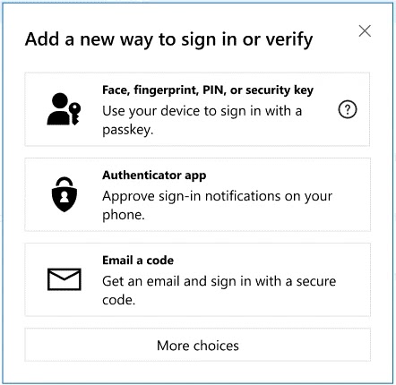 Come accedere all'account Microsoft senza password