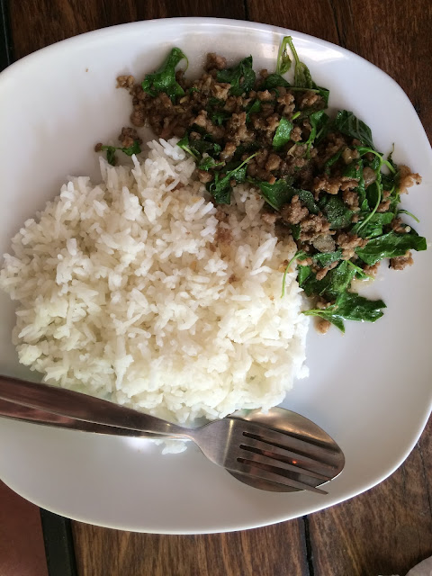 rice with beef thailand