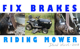 fix riding mower breakes
