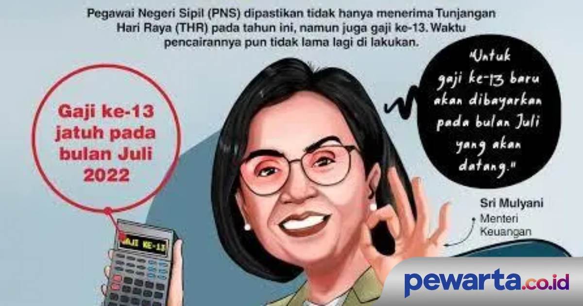 Cek, Kapan Tanggal Pencairan Gaji ke-13 Tahun 2023? Ini Kata Menkeu Sri Mulyani