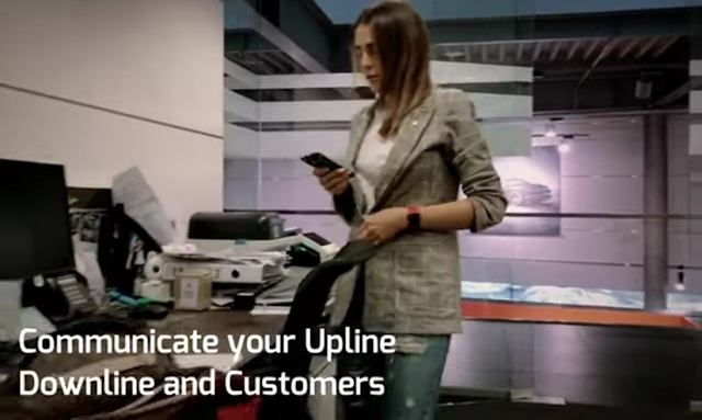 Communicate with your upline downline and customer
