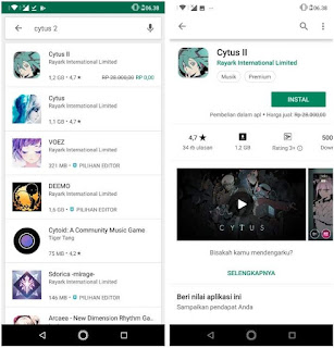 Game Cytus 2 Gratis di Android Dalam Waktu Terbatas!