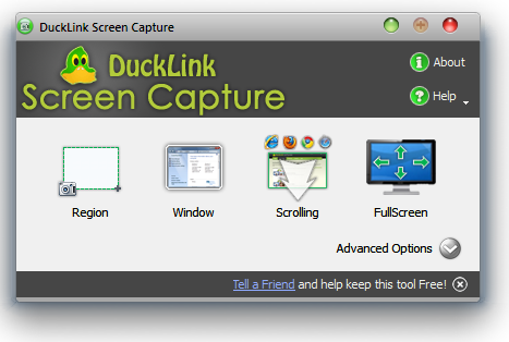 Ducklink Screen capture