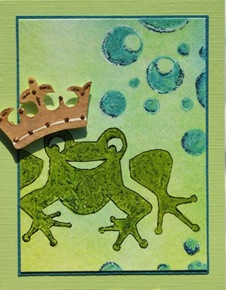 Lynn Roberts Foam Stamp Frog