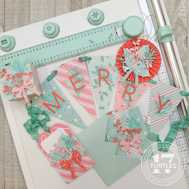 Rosette Ornaments & Bunny Bows Paper Crafts