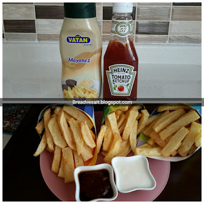 Belgian frites sauce