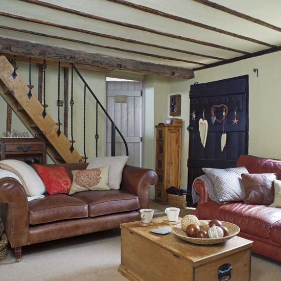 English Country Cottage Living Rooms